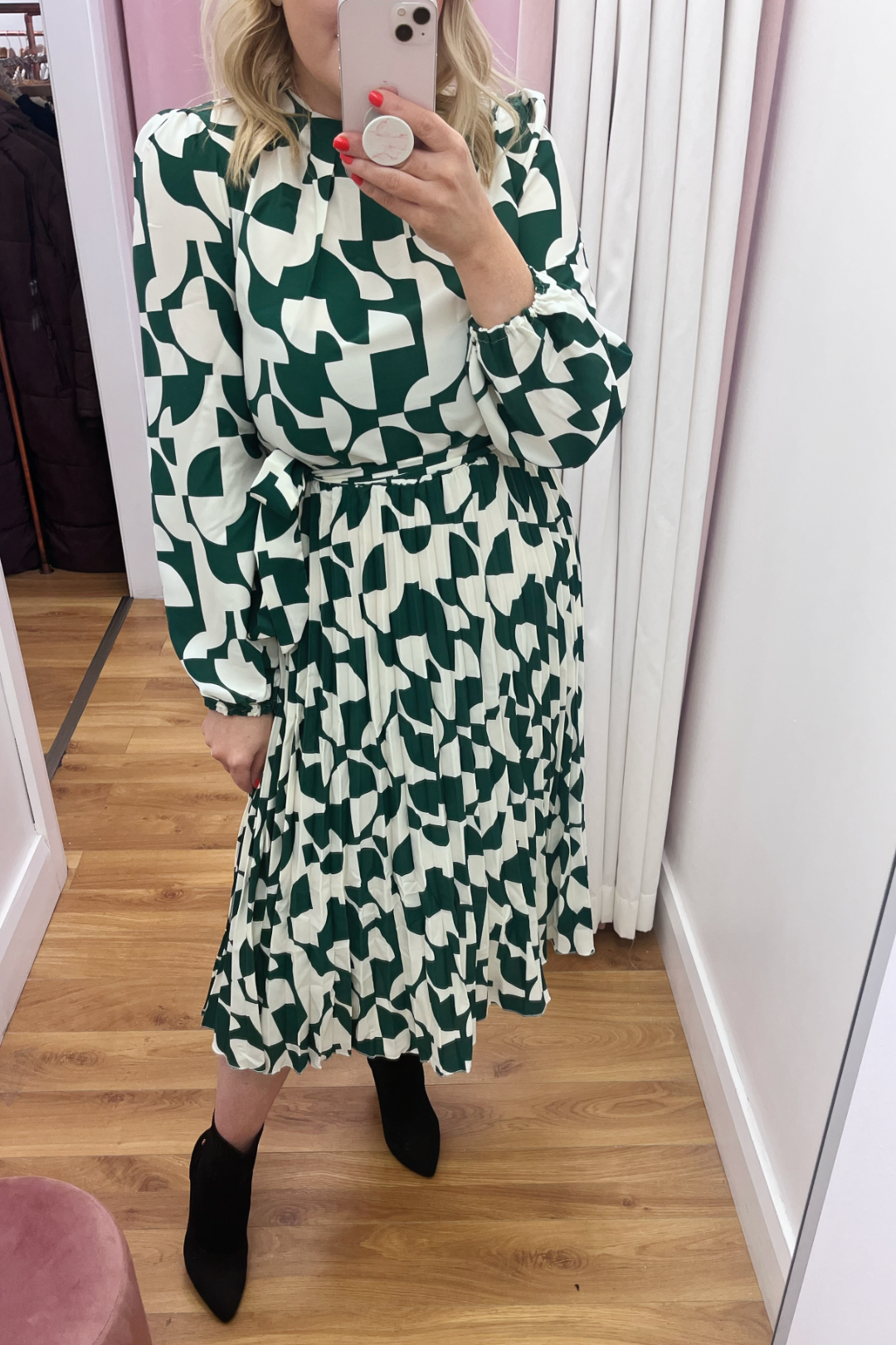 Montana Midi Dress (Green)