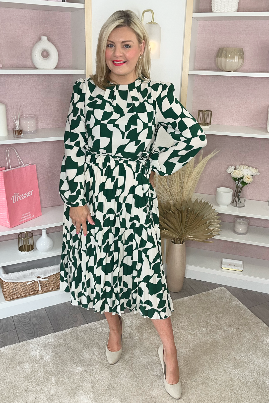 montana midi dress Montana Midi Dress (Green)