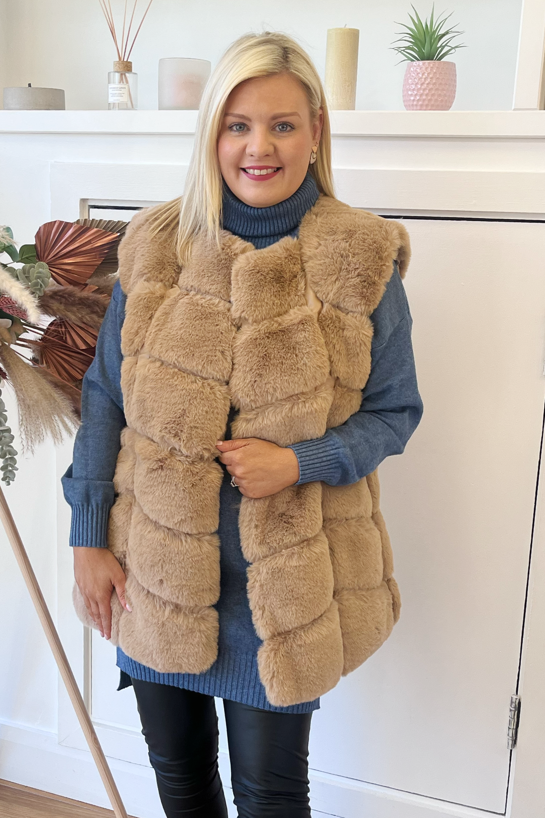 Faux fur 2025 gilet ireland