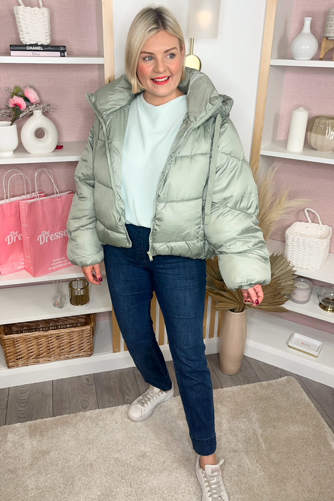 Sage Puffer Jacket - Main Image