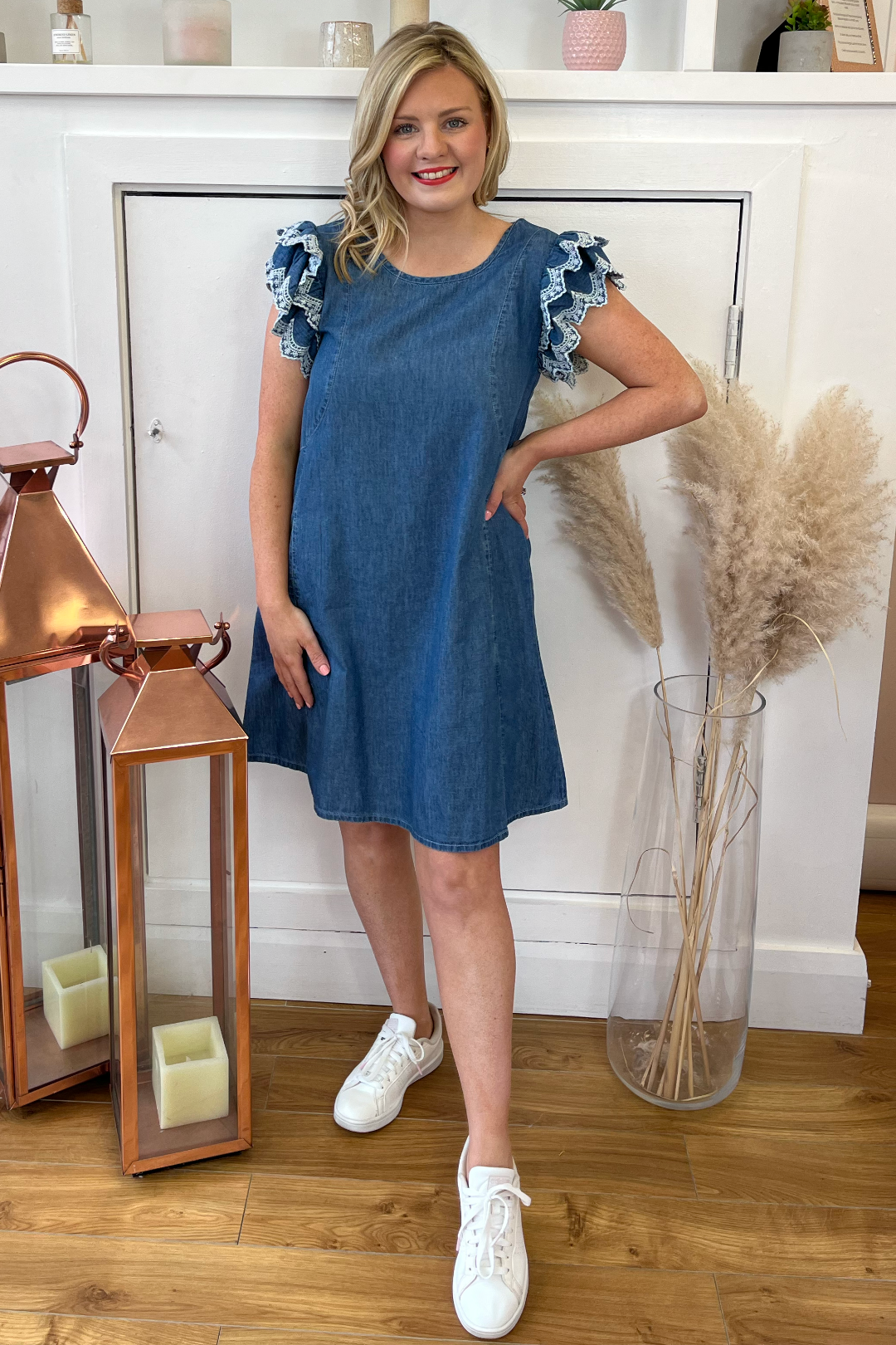 Abby Denim Dress