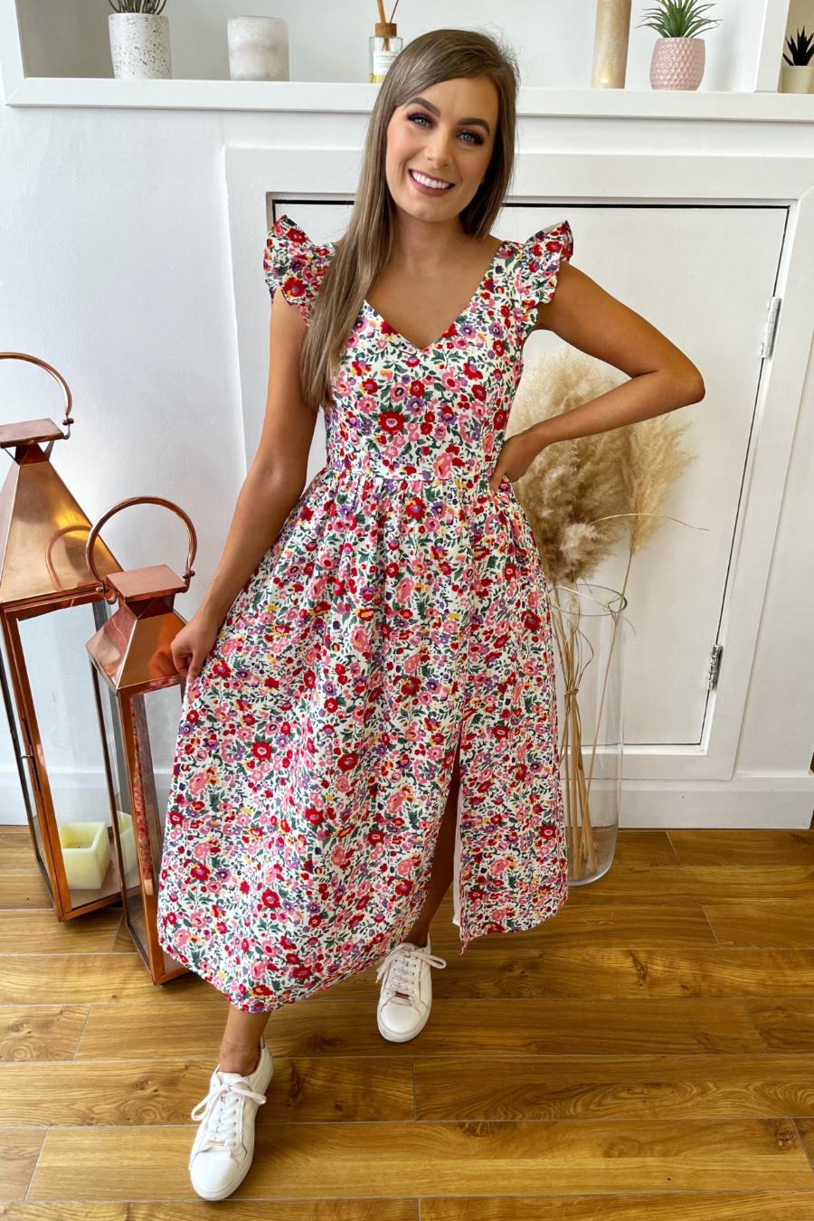 joyce midi dress Joyce Floral Midi Dress