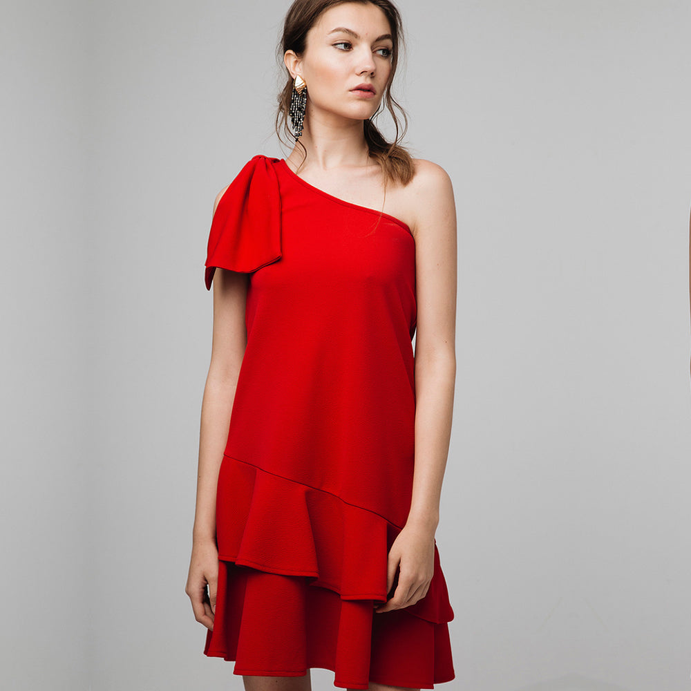 One shoulder dress ireland deals